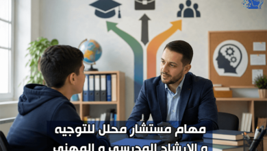 مهام مستشار محلل للتوجيه و الارشاد المدرسي و المهني
