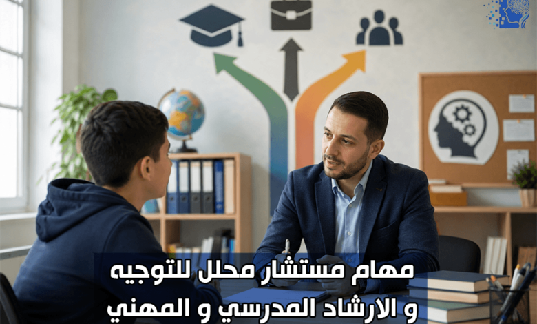مهام مستشار محلل للتوجيه و الارشاد المدرسي و المهني