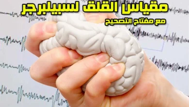 مقياس القلق سبيلبرجر مع مفتاح التصحيح pdf