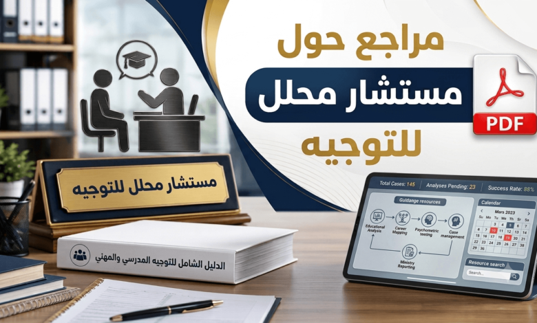 مراجع حول مستشار محلل للتوجيه و الارشاد المدرسي و المهني pdf